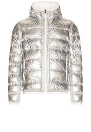 moncler pallardy panelled puffer jacket