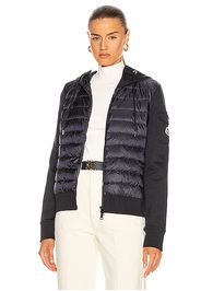 moncler pallardy panelled puffer jacket