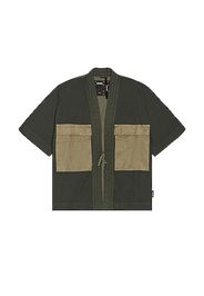 NemeN Cargo Kimono in Green