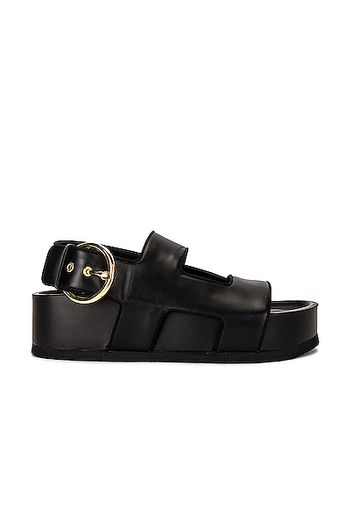 Neous Cher Leather Sandal in Black