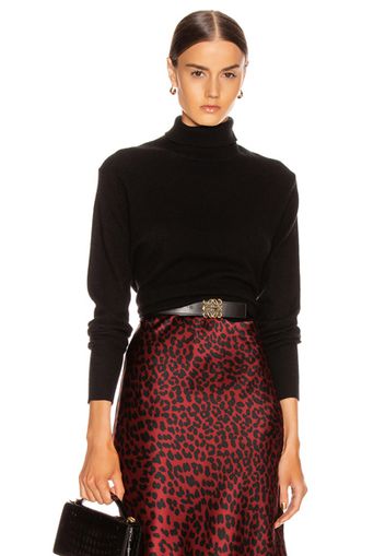 NILI LOTAN Ralphie Cashmere Sweater in Black