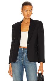 NILI LOTAN Serge Blazer in Navy