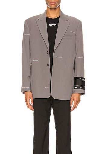 OFF-WHITE Ex President Blazer in Gray