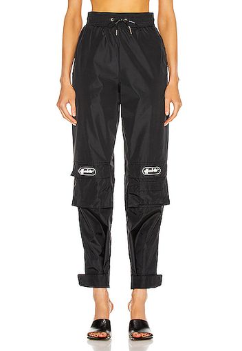 OFF-WHITE Nylon Cargo Pant in Black