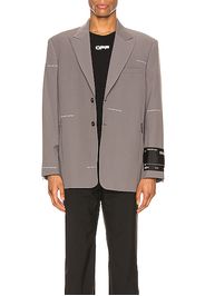 OFF-WHITE Ex President Blazer in Gray