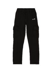 OFF-WHITE Cargo Sweatpant in Black