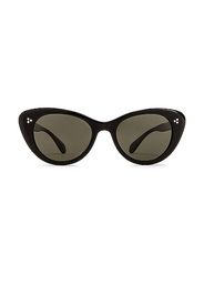 Oliver Peoples Rishell Sunglasses in Black