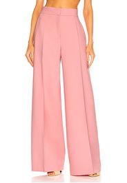 Oscar de la Renta Wide Leg Pant in Pink