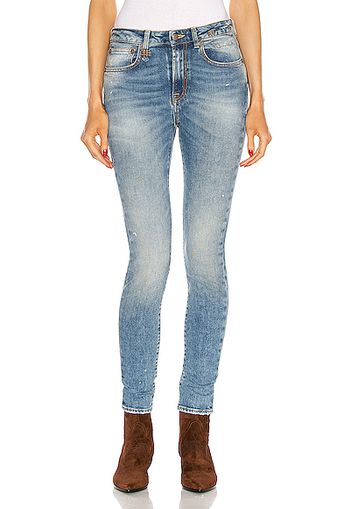 R13 Alison Skinny in Denim Light