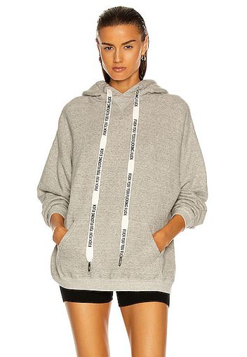 R13 Oversized Hoodie in Grey