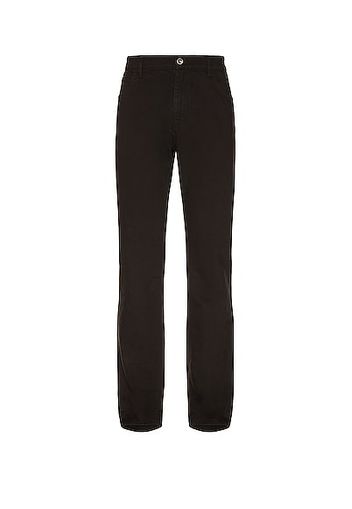 Raf Simons Slim Fit Denim Pants in Black