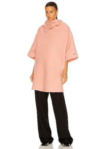 Raf Simons Short Sleeve Scarf Ataraxia Top in Pink