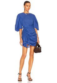 Rhode Pia Dress in Blue
