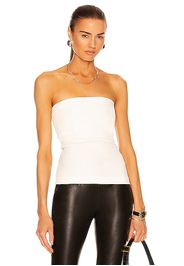 Rick Owens Bustier Top in White