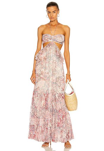 ROCOCO SAND Paola Maxi Dress in Blush