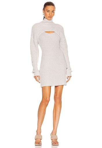 RtA Jady Dress in Light Grey