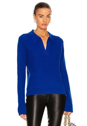 RtA Amalia Cashmere Sweater in Blue