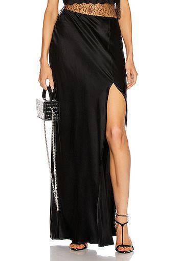 SABLYN Isabella Slit Skirt in Black