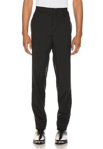 Saint Laurent Gabardine Trouser in Black