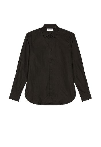 Saint Laurent Classic Yves Shirt in Black