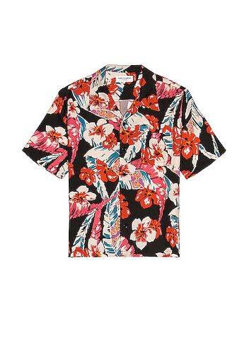 Saint Laurent Hawaii Shirt in Red