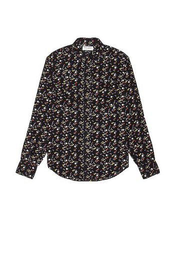 Saint Laurent Classic Western Shirt in Black