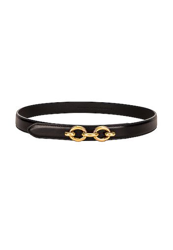 Saint Laurent Maillon Belt in Black