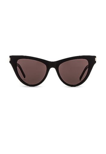 Saint Laurent Cat Eye Sunglasses in Black