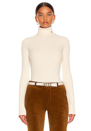 Saint Laurent Turtleneck Sweater in Neutral