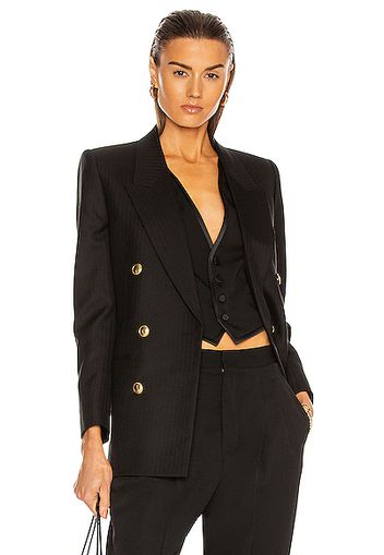 Saint Laurent Tailored Jacket in Black