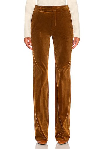 Saint Laurent Corduroy Pant in Brown