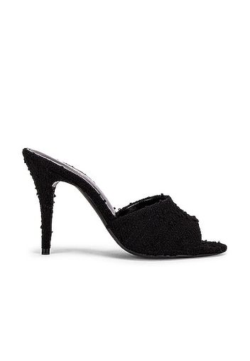 Saint Laurent La 16 Mules in Black