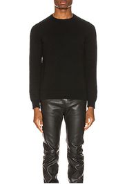 Saint Laurent Cashmere Sweater in Black