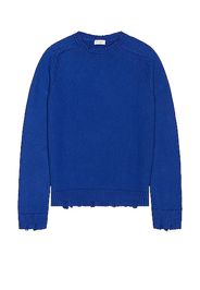 Saint Laurent Used Detail Crew Neck in Blue