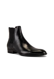 Saint Laurent Wyatt 30 Chelsea Boot in Black