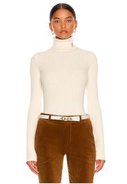 Saint Laurent Turtleneck Sweater in Neutral