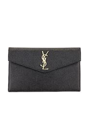 Saint Laurent Medium Clutch in Black