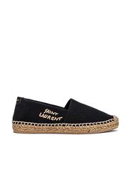 Saint Laurent Signature Espadrilles in Black