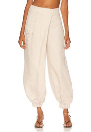 SILVIA TCHERASSI Grove Pant in Beige