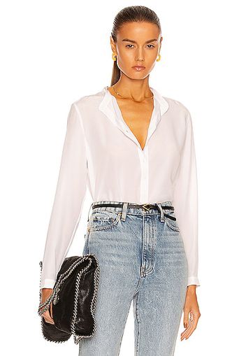 Stella McCartney Eva Silk Shirt in White