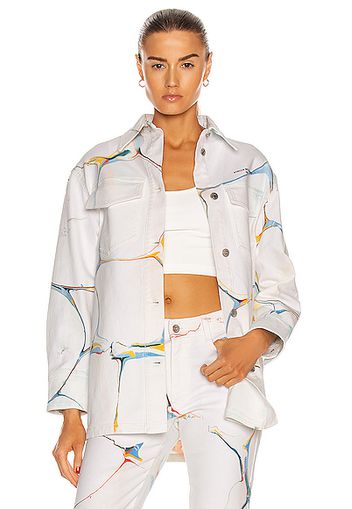 Stella McCartney Shirt Jacket in White