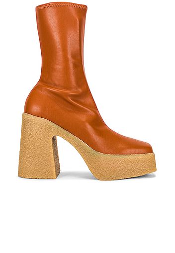 Stella McCartney Skyla Stretch Boots in Brown