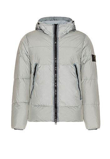 Stone Island Real Down Jacket in Grey