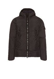 Stone Island Real Down Jacket in Black