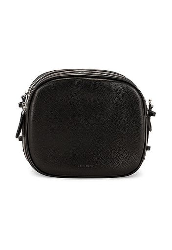 The Row Mini Twin Two Bag in Black