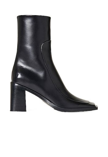 The Row Patch Leather Boots in Black