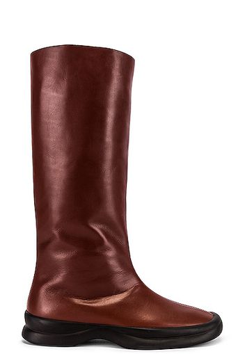 The Row Town Boots in Brown