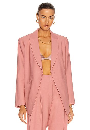 The Sei Single Breasted Blazer in Pink