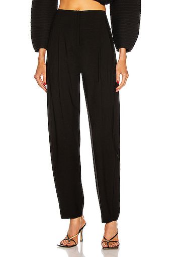 The Sei Pleated Trouser in Black