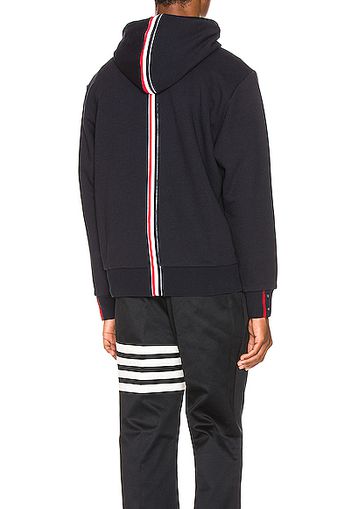 Thom Browne Zipper Hoodie in Blue